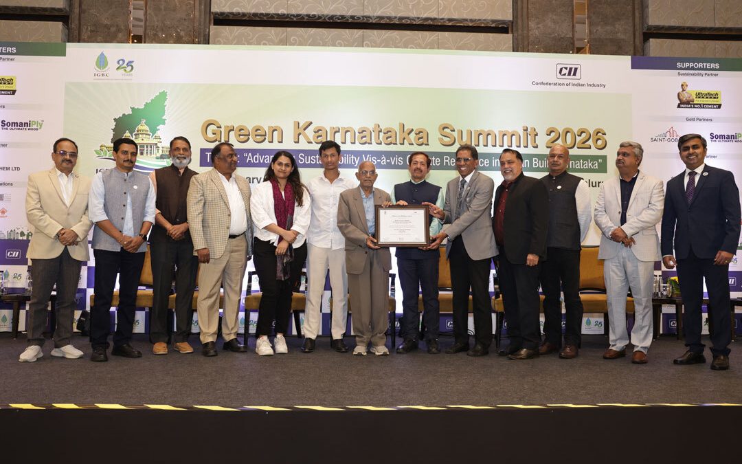 Bearys Wins Two Net-Zero Energy Awards at Green Karnataka Summit 2026